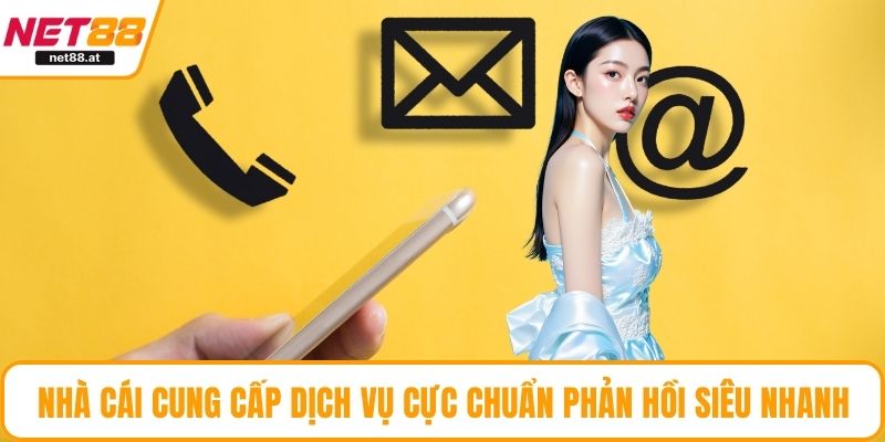 Nhà cái cung cấp dịch vụ cực chuẩn phản hồi siêu nhanh